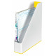 Magazine rack Leitz White Yellow A4 polystyrene (7,3 x 31,8 x 27,2 cm)