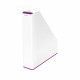 Magazine rack Leitz White Violet A4 polystyrene (7,3 x 31,8 x 27,2 cm)