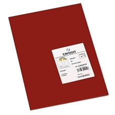 Cards Iris 29,7 x 42 cm Maroon 185 g (50 Units)