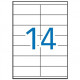 Etiquetas MULTI 3 105 x 42,4 mm