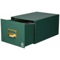 Refillable storage binder Mariola Green (18 x 12,5 x 25 cm)