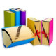 Organiser Folder Carchivo Green Cardboard (35 x 25 x 5 cm)