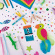 Material para Manualidades Apli Plumas 14 g Multicolor (5 Unidades)
