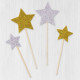 Materials for Handicrafts Apli Star Multicolour Eva Rubber (5 Units)