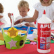 Materials for Handicrafts Apli Star Multicolour Eva Rubber (5 Units)