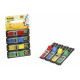Set of Sticky Notes Post-it Index 12 x 43,1 mm Multicolour 140 Sheets (6 Units)