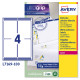 Printer Labels Avery L7169 99,1 x 139 mm White 100 Sheets (5 Units)