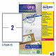 Etiquetas para Impresora Avery L7168 199,6 x 143,5 mm Blanco 15 Hojas (5 Unidades)