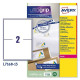 Etiquetas para Impresora Avery L7168 199,6 x 143,5 mm Blanco 15 Hojas (5 Unidades)