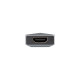 USB Hub Aisens USB-C dock 4 en 1, USB-C a 1xHDMI, 2xUSB, 1xPD, Gris, 15 cm