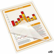 Fundas de plastificar Fixo Transparente A4 (10 Unidades)