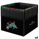 Lápices de colores Faber-Castell Black Edition Multicolor (6 Unidades)