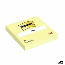 Sticky Notes Post-it 654 Yellow 76 x 76 mm (12 Units)