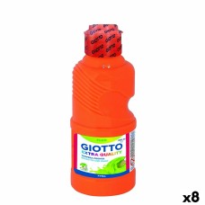 Tempera Giotto Fluo Orange 250 ml (8 Units)