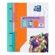 Carpeta de anillas Oxford Touch Multicolor A4+ (10 Unidades)