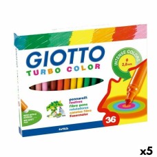 Set de Rotuladores Giotto Turbo Color Multicolor (5 Unidades)