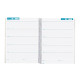 Agenda Finocam Azul 23 x 31 cm Docente