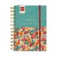 Diary Finocam Garden Multicolour 1/8 12 x 16,4 cm 2024-2025