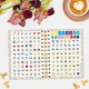 Diary Finocam Garden Multicolour 1/8 12 x 16,4 cm 2024-2025