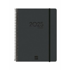 Diary Finocam Black A5 2024-2025