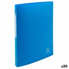 Ring binder Exacompta Light Blue A4 (20 Units)