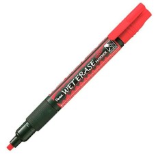 Rotuladores de tiza líquida Pentel Wet Erase Rojo (12 Piezas)