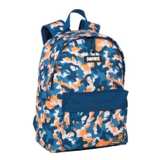 Mochila Escolar Fortnite Camo Azul 41 x 31 x 13,5 cm