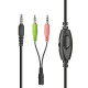 Set de Accesorios para Ordenador Trust Qoby 4 Piezas Negro