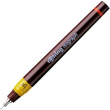 Boligrafo de tinta líquida Rotring Isograph Negro 0,3 mm