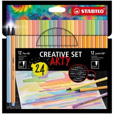 Set de Rotuladores Stabilo Point 88 & Pen 68 Creative Arty Multicolor