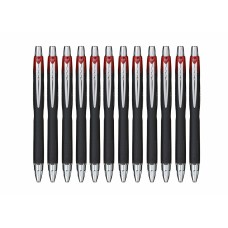 Boligrafo de tinta líquida Uni-Ball Rollerball Jetstream SXN-210 Rojo 1 mm (12 Piezas)