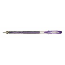 Boligrafo de tinta líquida Uni-Ball Sparkling UM-120SP Violeta 0,5 mm (12 Piezas)