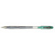 Liquid ink pen Uni-Ball Rollerball Signo Basicos UM-120 Green 0,5 mm (12 Pieces)