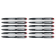 Bolígrafo de tinta líquida Uni-Ball Rollerball Jestsream SX-210 Rojo 12 Unidades