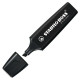 Highlighter Stabilo Nature Colors Black (10 Units)