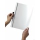 Document Holder Durable Duraclip 60 White Transparent A4 25 Pieces