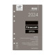 Diary Refill Finocam Open R598 2024 White 11,7 x 18,1 cm