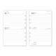 Diary Refill Finocam Open R597 2024 White 11,7 x 18,1 cm