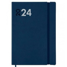 Diary Finocam Dynamic Mara 2024 Blue A5 14 x 20,4 cm