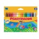 Coloured crayons Plastidecor Multicolour (12 Units)