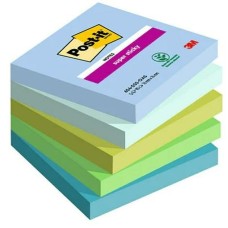 Notas Adhesivas Post-it Super Sticky Multicolor 5 Piezas 76 x 76 mm