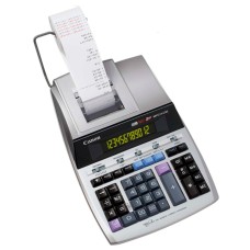 Calculadora impresora Canon MP1211-LTSC Plateado Blanco