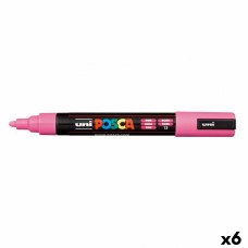 Marcador POSCA PC-5M Rosa (6 Unidades)