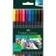 Set de Rotuladores Faber-Castell Grip Finepen (10 Unidades)