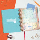 Agenda Finocam Talkual Cuarto 15,5 x 21,7 cm 2025 Flores