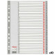 Separadores Esselte 1-31 Numerado Gris A4 31 Hojas (10 Unidades)