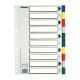 Separadores Esselte Multicolor 10 Hojas Din A4 (50 Unidades)
