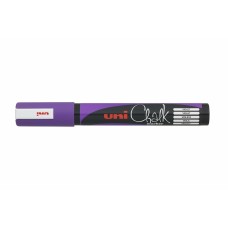 Liquid chalk marker Uni-Ball PWE-5M Violet (6 Pieces)