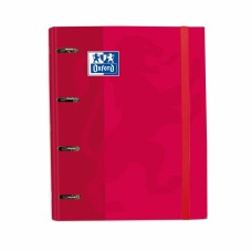 Carpeta de anillas Oxford Rojo A4+