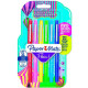 Set of Felt Tip Pens Paper Mate Flair Multicolour 6 Pieces (2 Units)